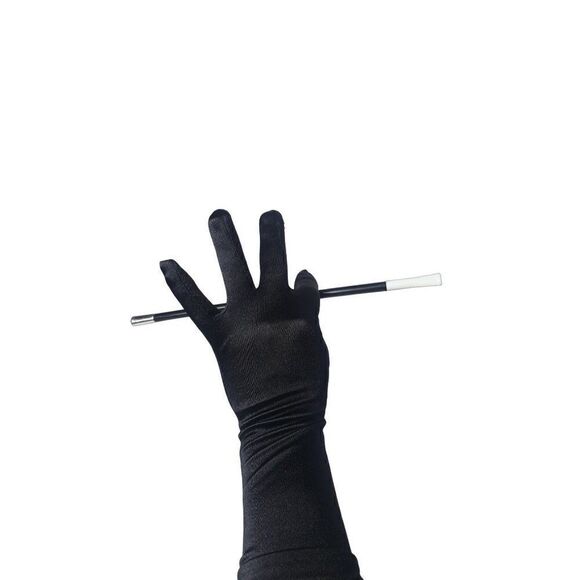 Women's Black Flapper Costume Dress Gatsby Deluxe Halloween Large - Picture 6 of 7